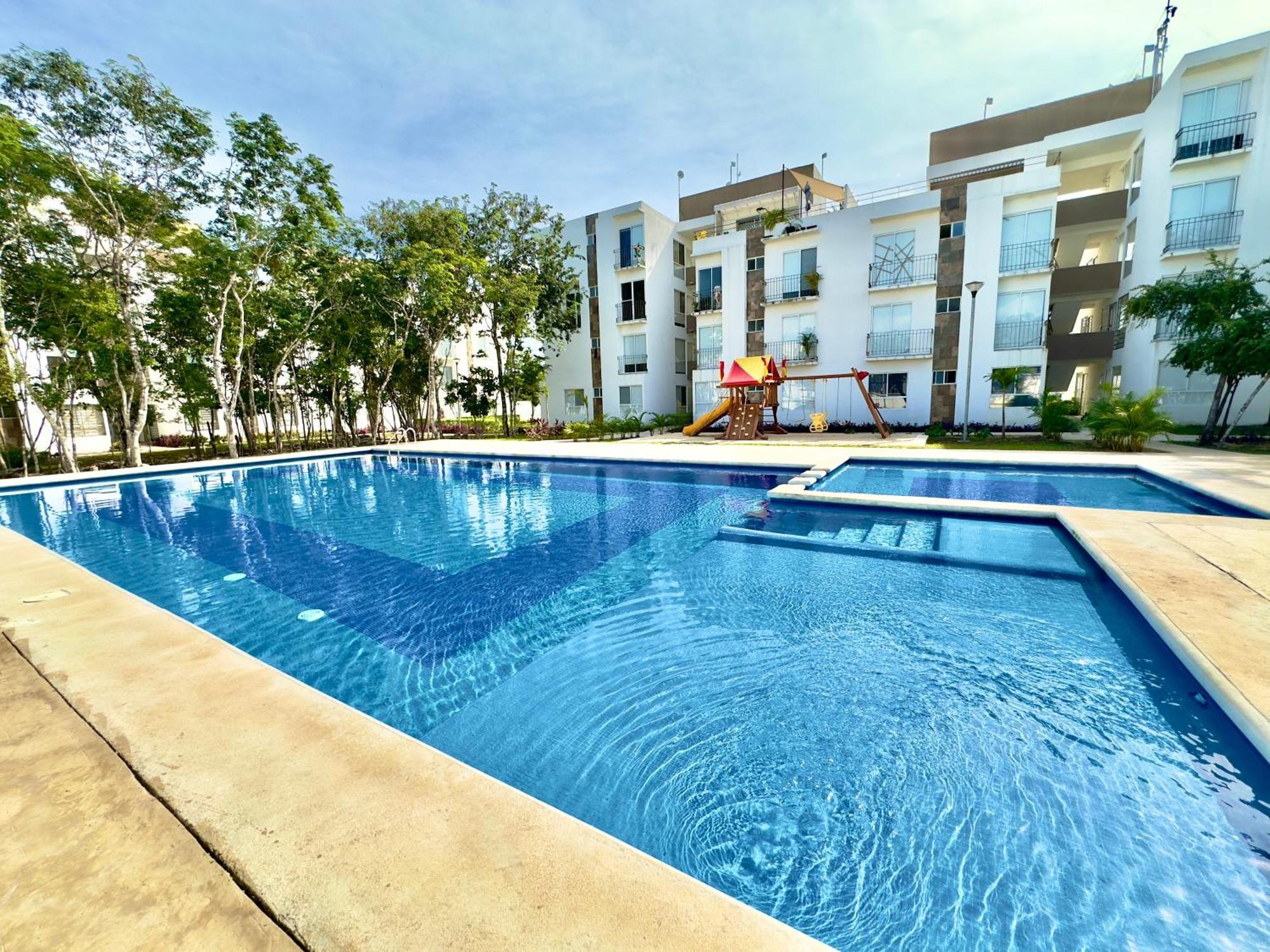Ya Ab Kuxtal With Big Pool-grill-balcony-garden *